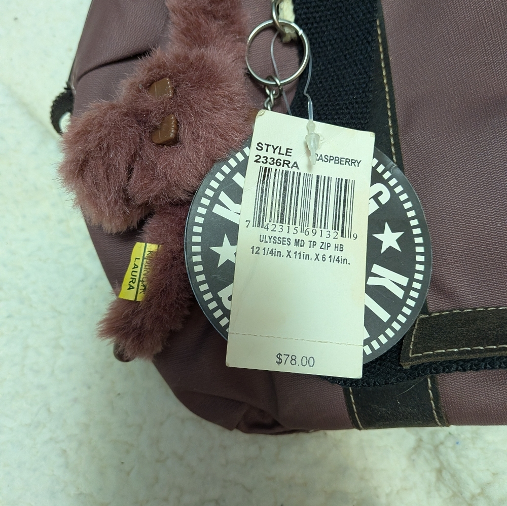 Kipling Raspberry Ulysses - Picture 2 of 12